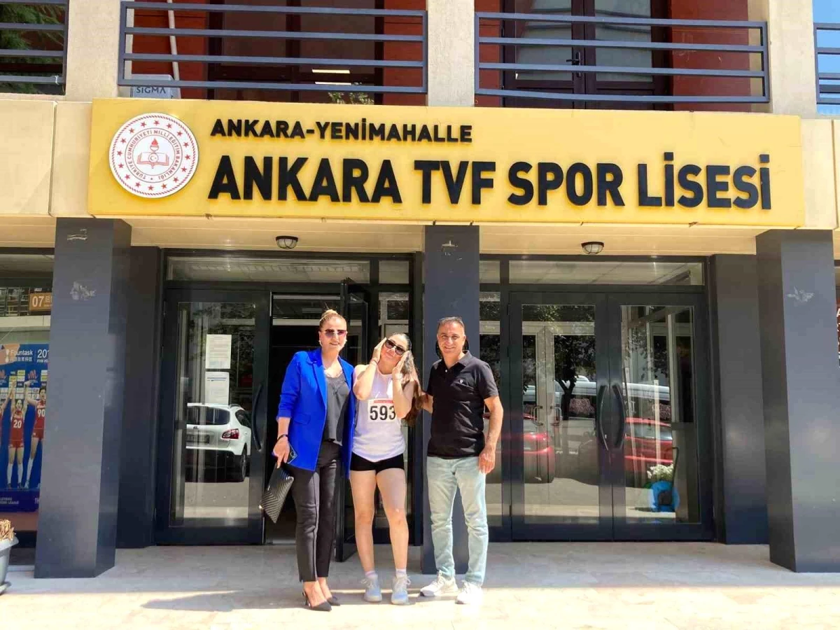 Hakkari’den bir kız öğrenci Ankara TVF Spor Lisesine yerleşti