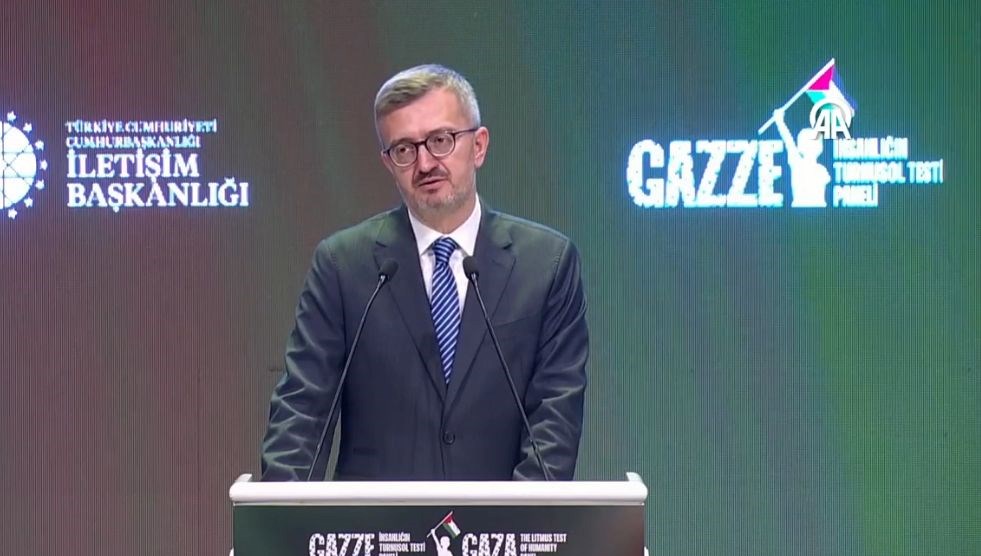 cumhurbaskanligi iletisim baskani burhanettin duran israil soykirim sucundan kacamayacak T5ExUbSV