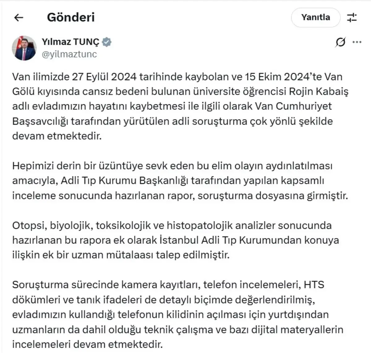 rojin kabaisin olumu sorusturmasi derinlesiyor exZeTQzg.jpg