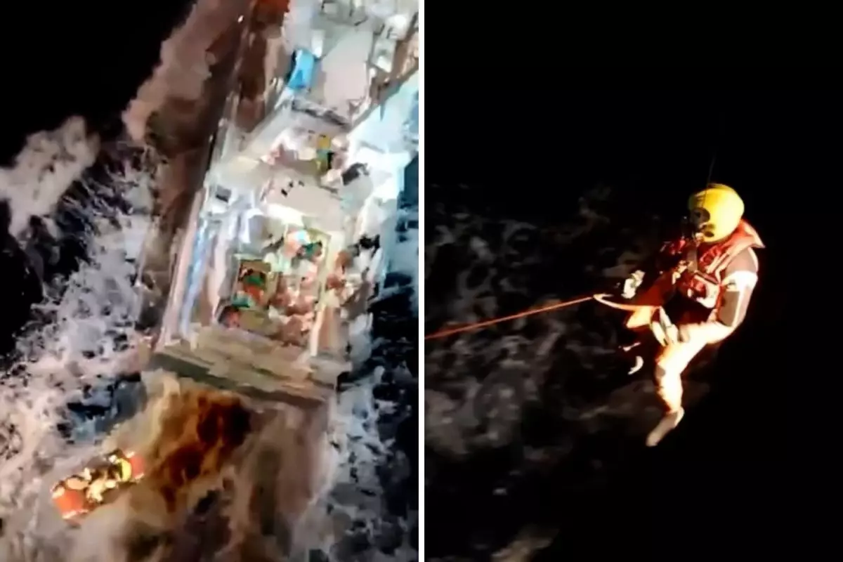 tekneleri orkalar tarafindan batirilan aile son anda kurtarildi 8KslYkM5.jpg