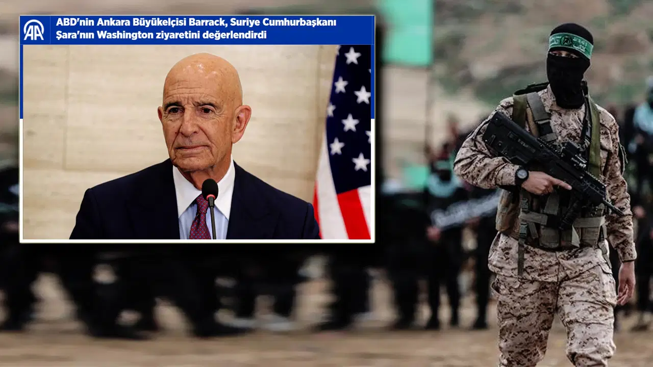 Tom Barrack konuştu, AA sansürledi: ‘Suriye, Hamas’a karşı mücadelede bize yardım edecek…’