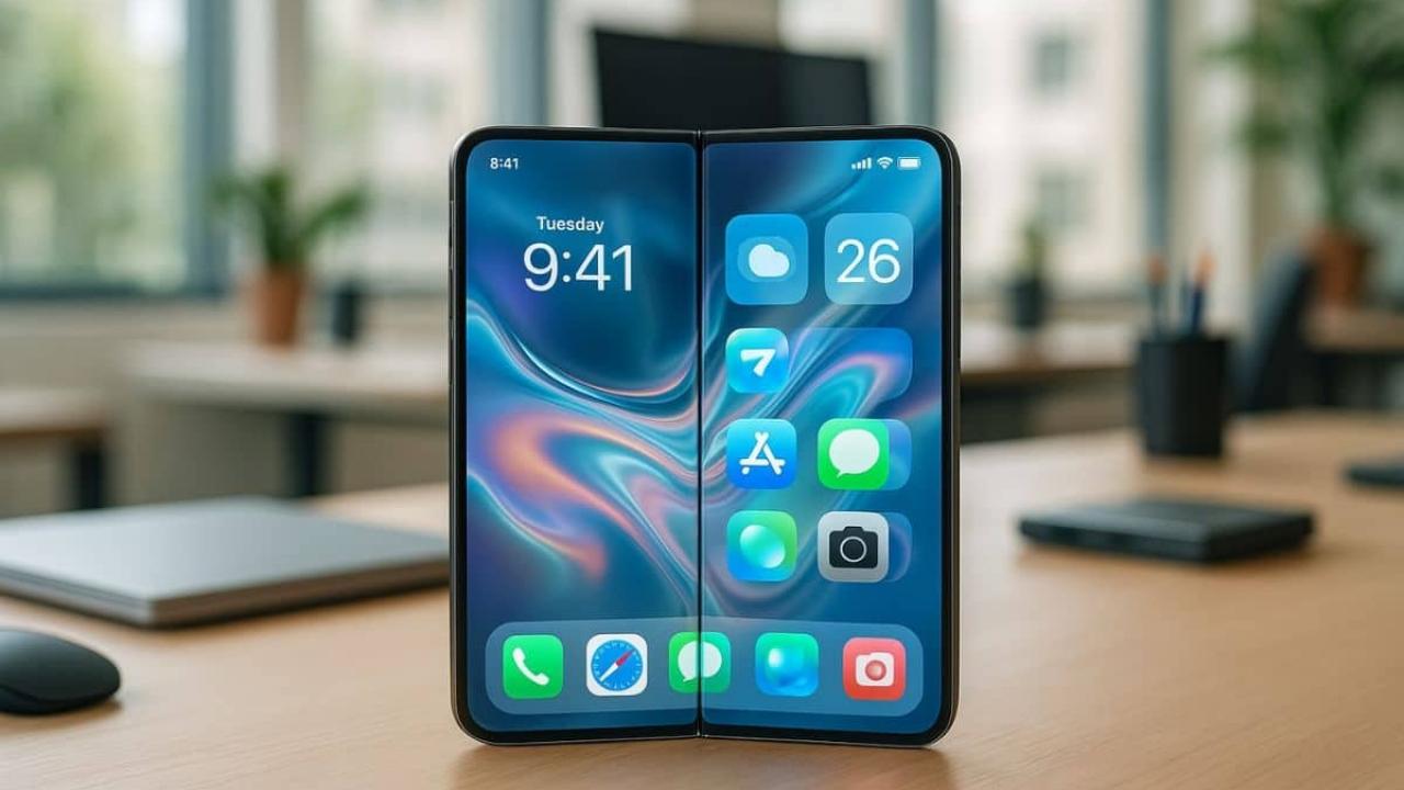 Apple’ın katlanabilir iPhone’u sızdı!
