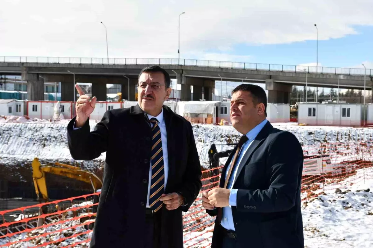 Tüfenkci, TCDD Bölge Müdürü’ne Ziyarette Bulundu