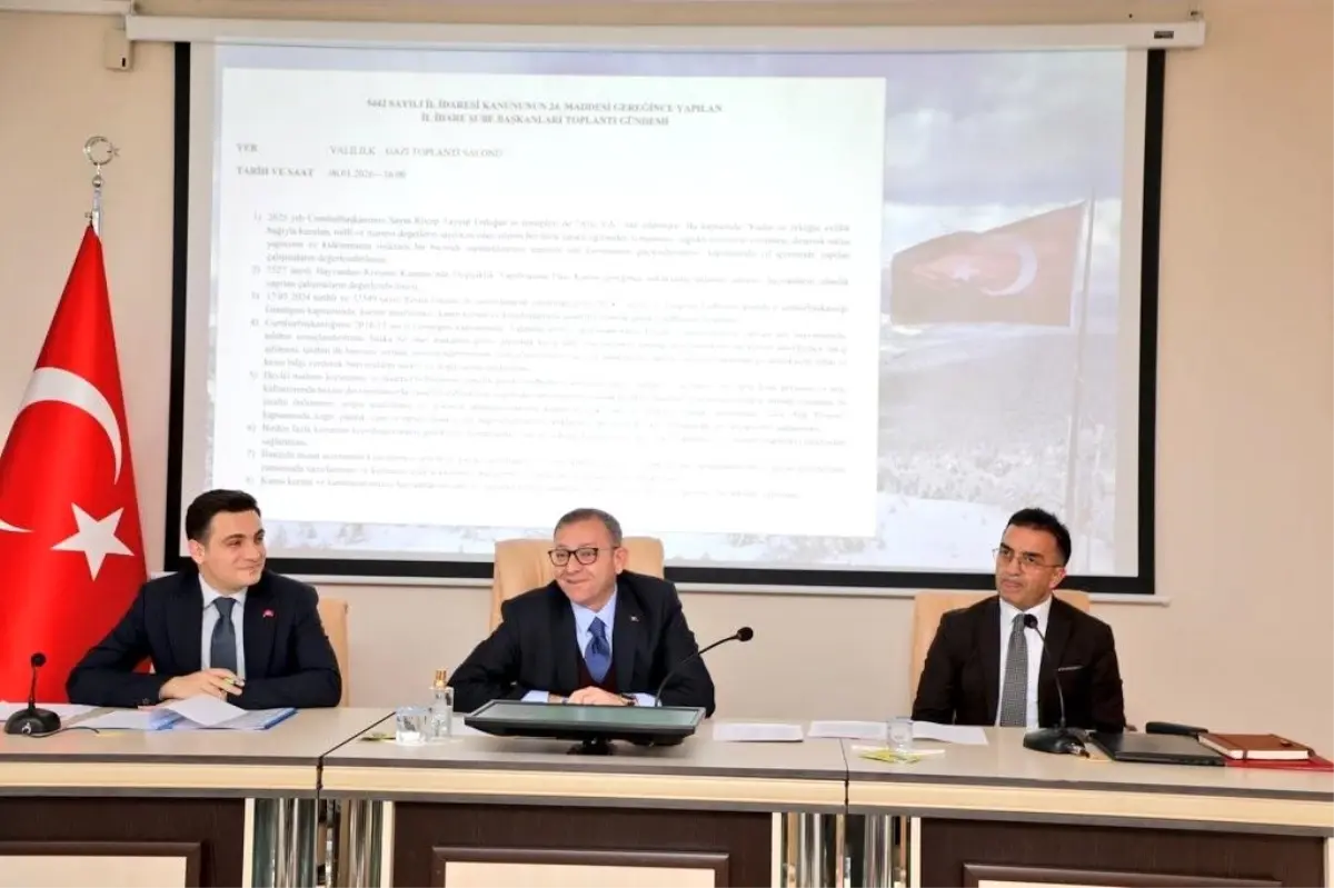 Kars’ta Yatırım Toplantısı Yapıldı