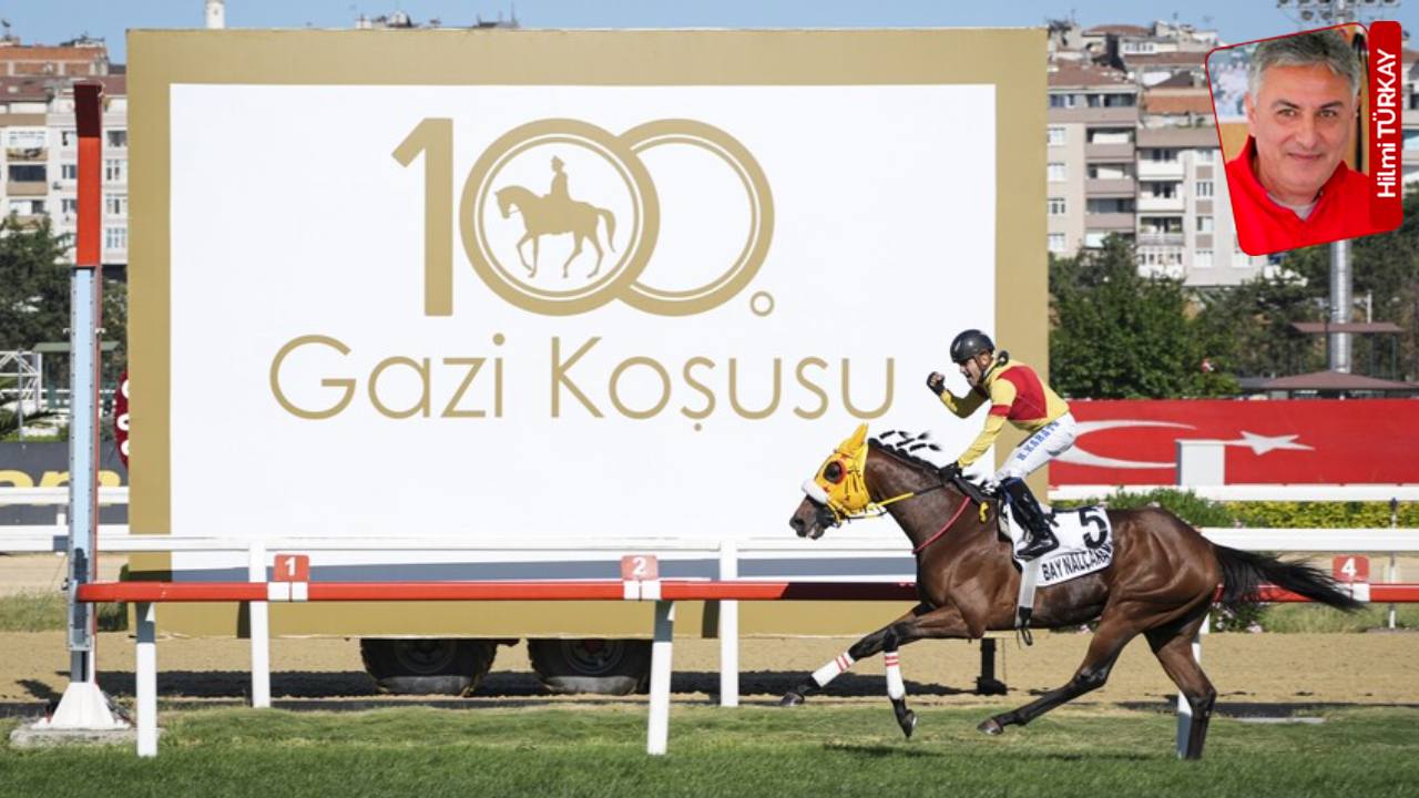 Atatürk adına 100. kez düzenlenen Türk at yarışçılığının derbisi Gazi Koşusu’nu ‘Bay Nalçakan’ isimli safkan jokeyi Halis Karataş’la kazandı